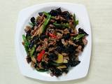 肉丝尖椒