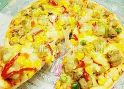 虾仁披萨～pizza