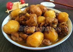 土豆炖鸡块