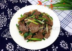 大葱爆炒猪肝