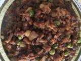 洋葱青豆猪肉酱。的做法[图]