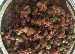 洋葱青豆猪肉酱。
