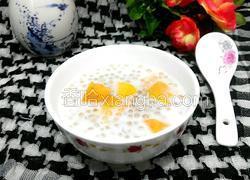 椰汁芒果西米露