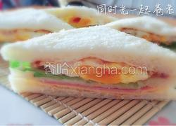 芝士火腿三明治