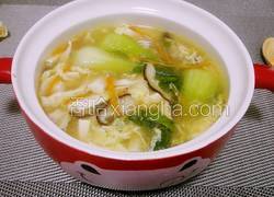 酸辣香菇豆腐汤