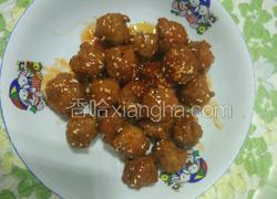 茄汁芝麻小肉丸
