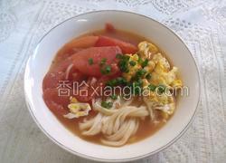 西红柿鸡蛋汤面