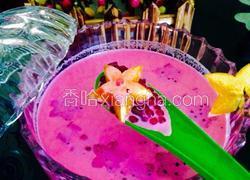 红豆火龙西米露
