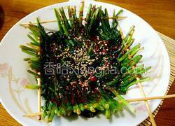 煎韭菜串（烧烤风味）