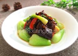 木耳炒油菜