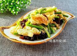 蒜薹炒鸡蛋