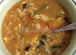 西红柿鸡蛋珍珠汤