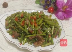 肉炒蒜苔的做法图解7