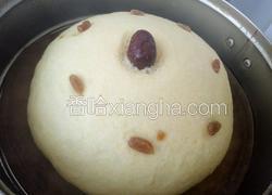 玉米面白面发糕