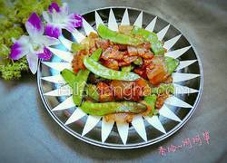 青扁豆炒腊肉