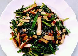 韭菜炒豆干