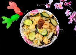 凉拌木耳菜花