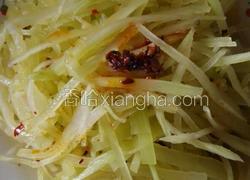 甜辣爽脆莴笋丝