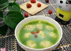 菠菜鱼丸汤