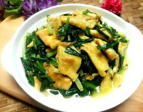 鸡蛋炒韭菜[图]