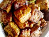 大葱炒豆腐
