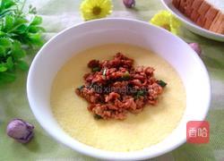 肉末豆腐蒸蛋羹的做法图解10