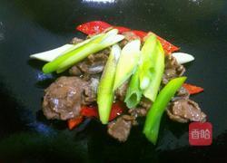 葱爆牛肉的做法图解6