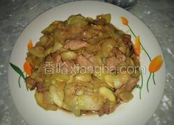 西葫芦片炒肉