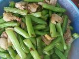 干煸五花肉豆角