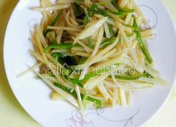 土豆炒青椒