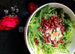 老醋花生拌苦菊