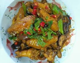 蚝油香菇鸡翅[图]