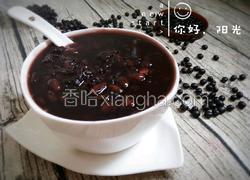 黑米黑豆粥