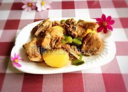 排骨芸豆炖土豆