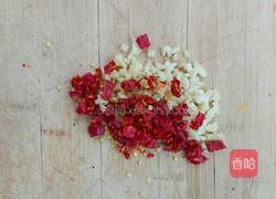肉沫蒜苔粒～家常菜的做法图解3