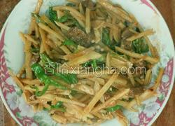 土豆丝炒肉
