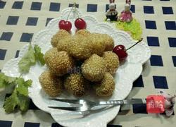 土豆泥芝麻团的做法图解9