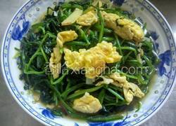 鸡蛋炒菠菜