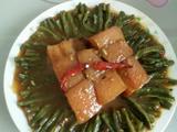 豆角红烧肉