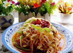 酸辣炝拌绿豆芽