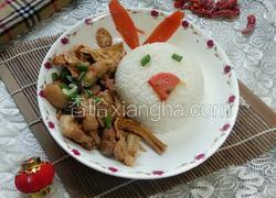 红烧肉焖饭