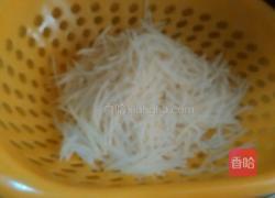 土豆丝炒肉的做法图解3