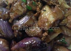 油焖肉末茄子