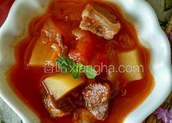 番茄牛肉炖土豆