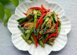 芦笋炒肉片