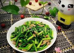 炒蒜苗