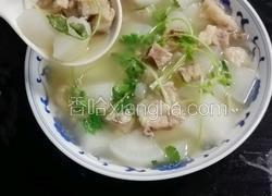 清炖白萝卜牛腩汤