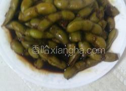 黄豆酱烧鲜毛豆