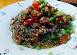 辣酱肉末粉条