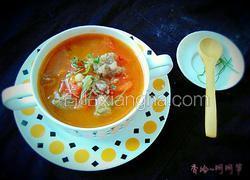 番茄牛肉汤